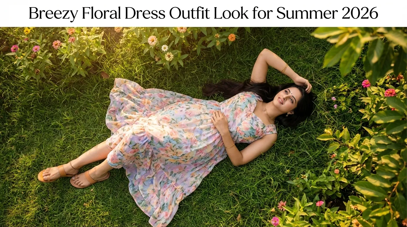 Best 10 Breezy Floral Dress Outfit Styles for Women in Summer 2026