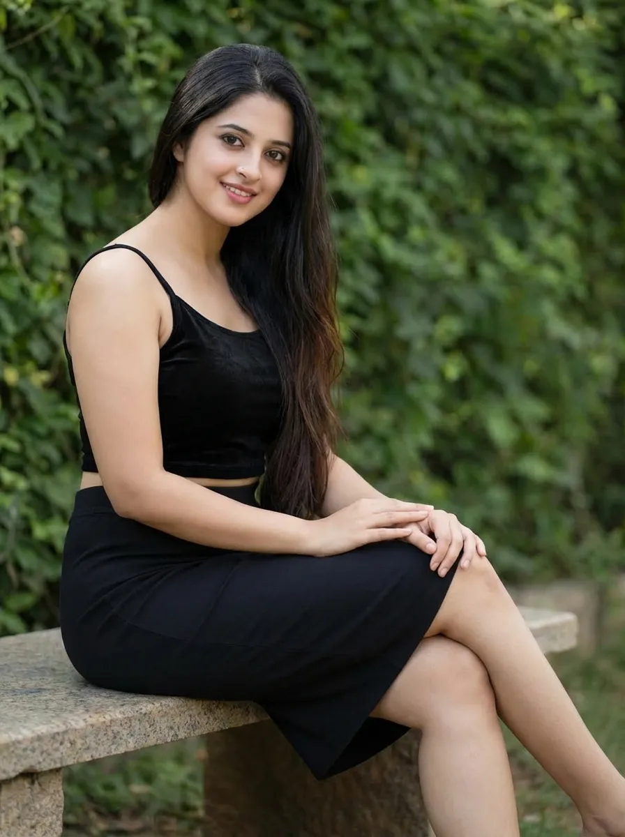 Cami Top with High Waisted Skirt 2