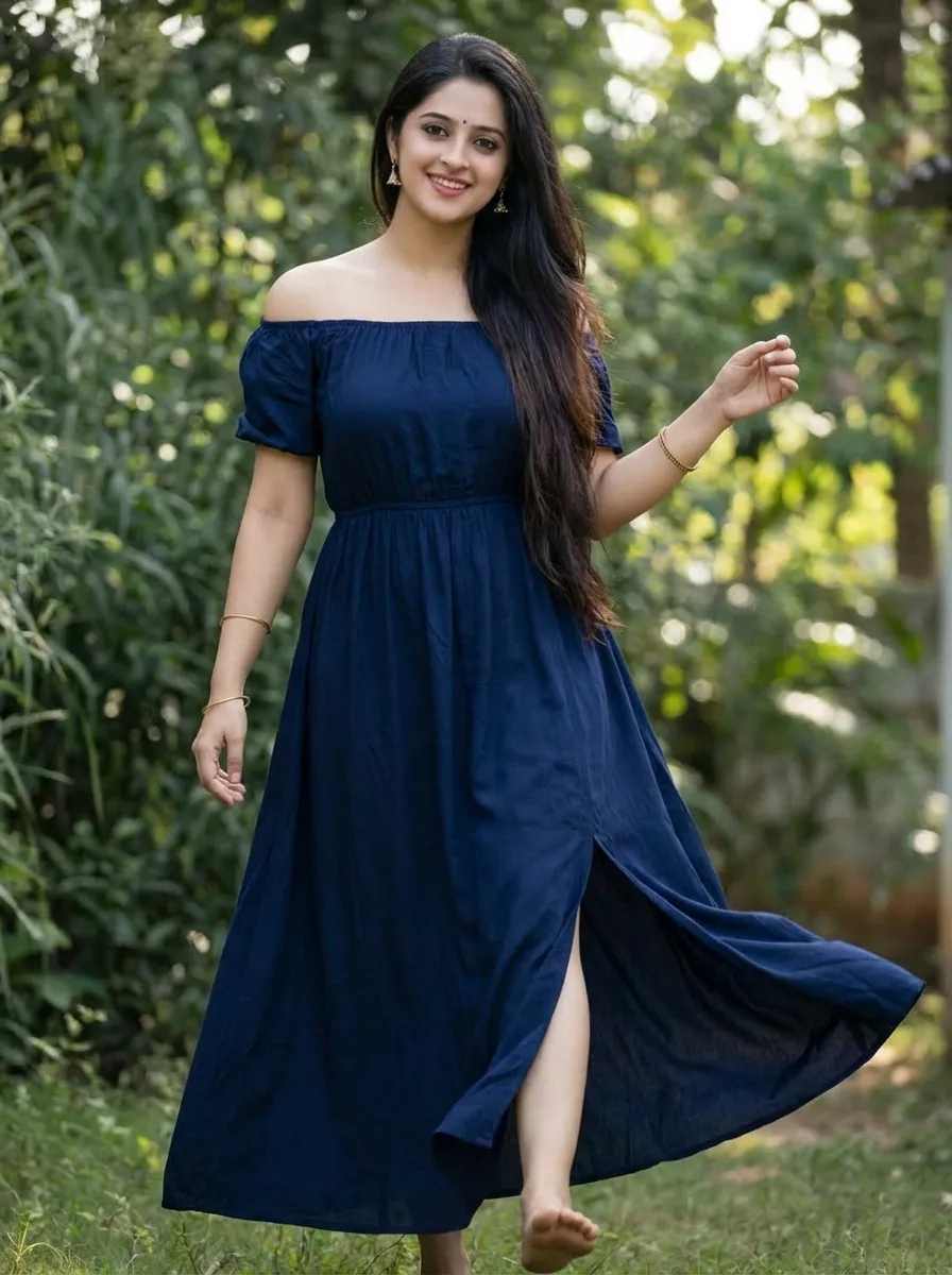 Off Shoulder Maxi Dress 2