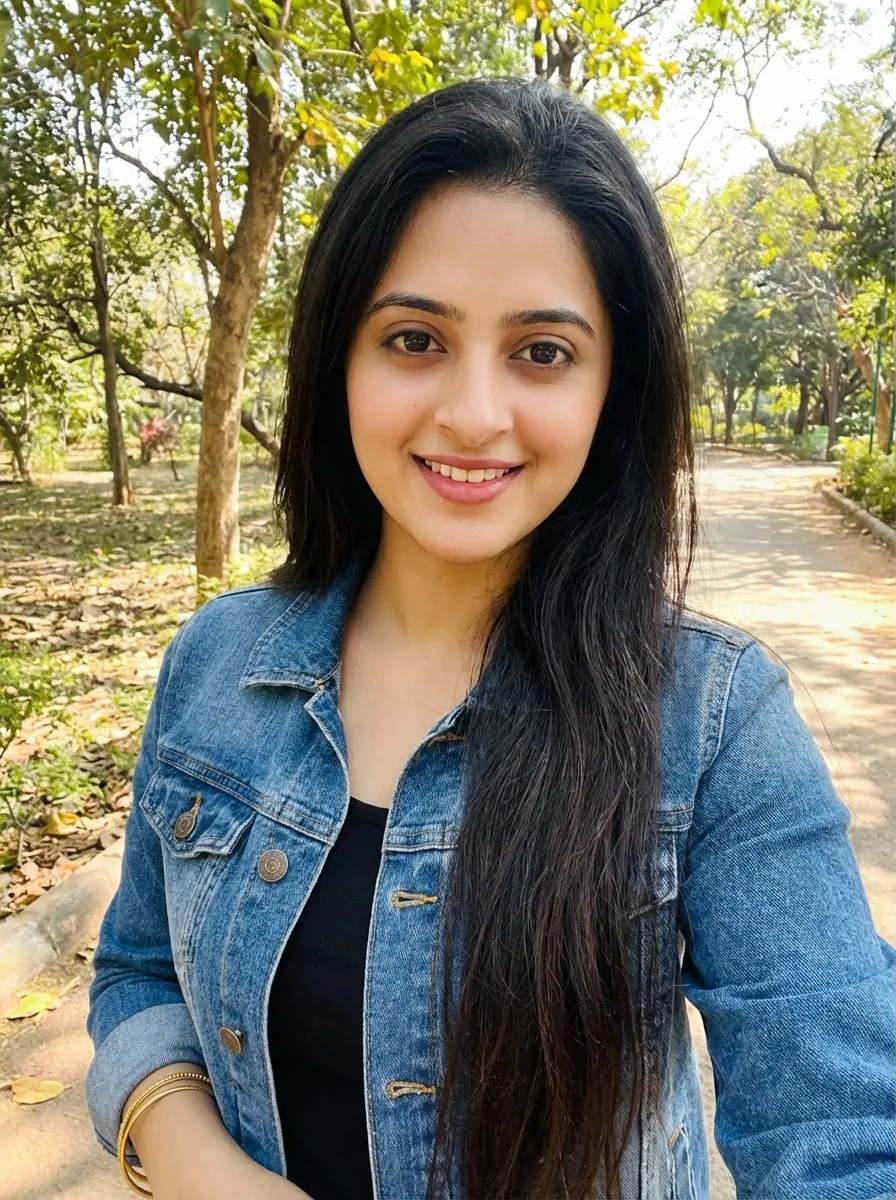 Selfie portrait confident