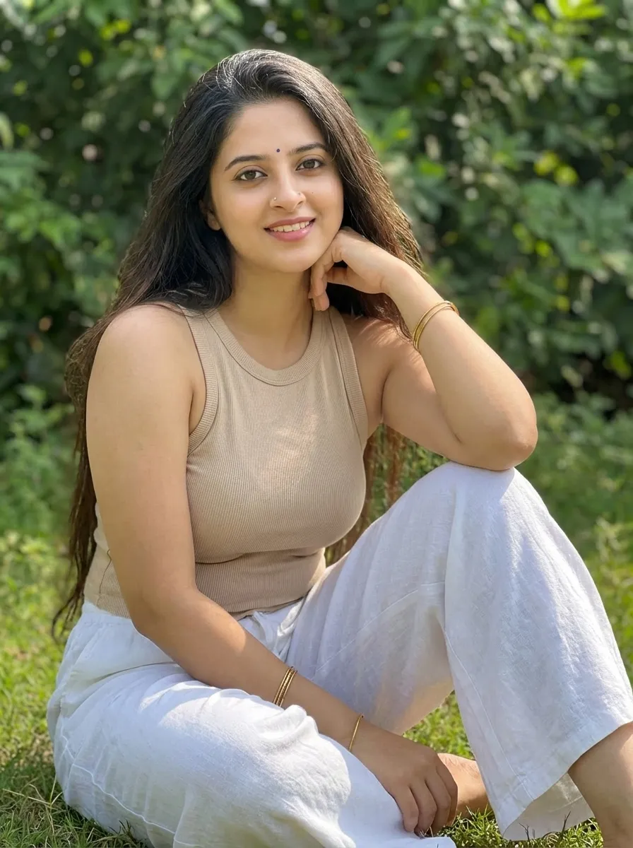 Tank Top with Wide Leg Pants 2