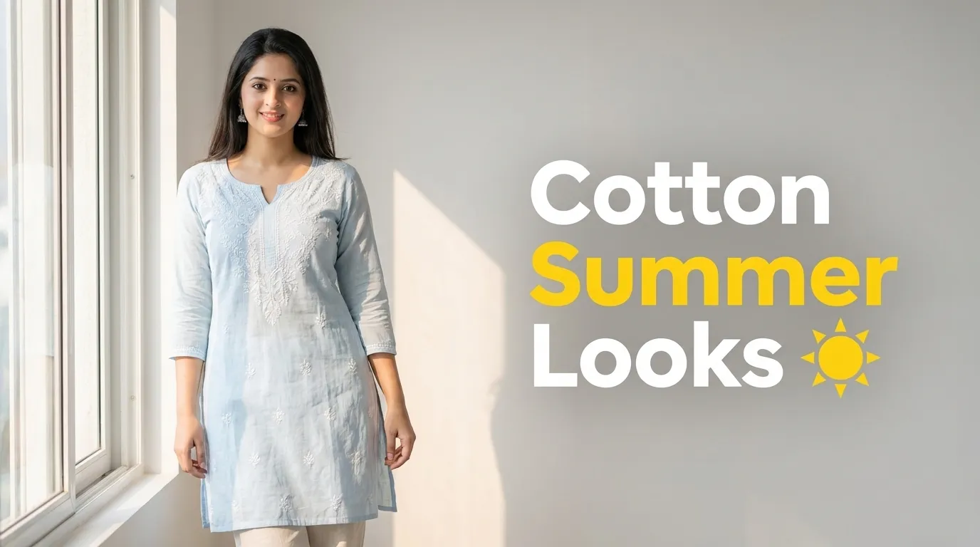 cotton summer look