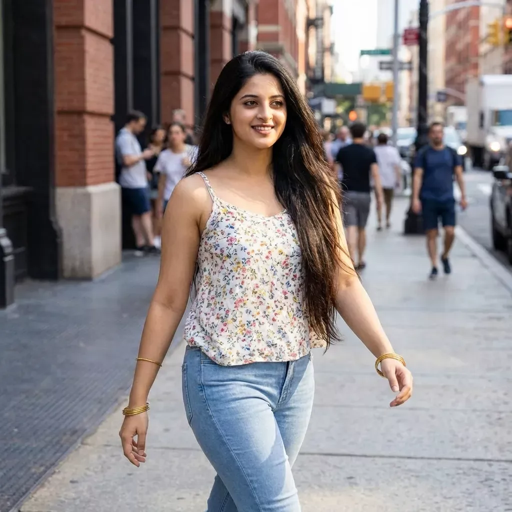 🌼 Street Style Casual